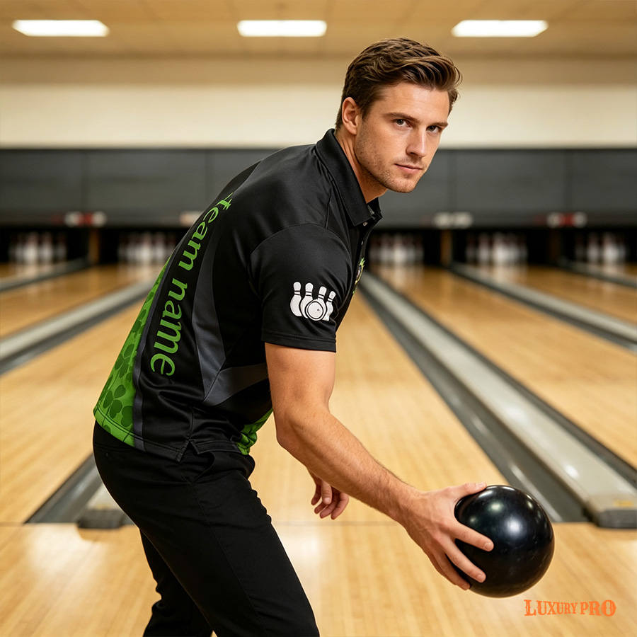Men's Collared Button Polo