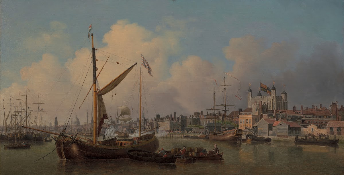 A View of the Tower of London Supposed on his Majestys Birthday 1771