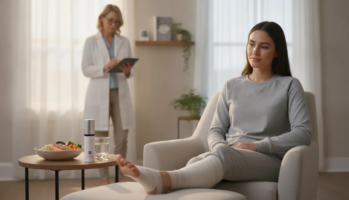 delayed wound healing self-care steps
