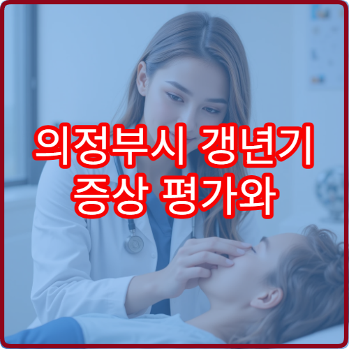 의정부시 갱년기 증상 평가와 여성 건강 회복 치료 가능한 병원 안내
