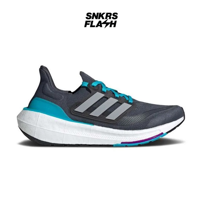 ADIDAS ULTRABOOST LIGHT BOLD ONIX SILVER METALLIC CORE - Size 37.3