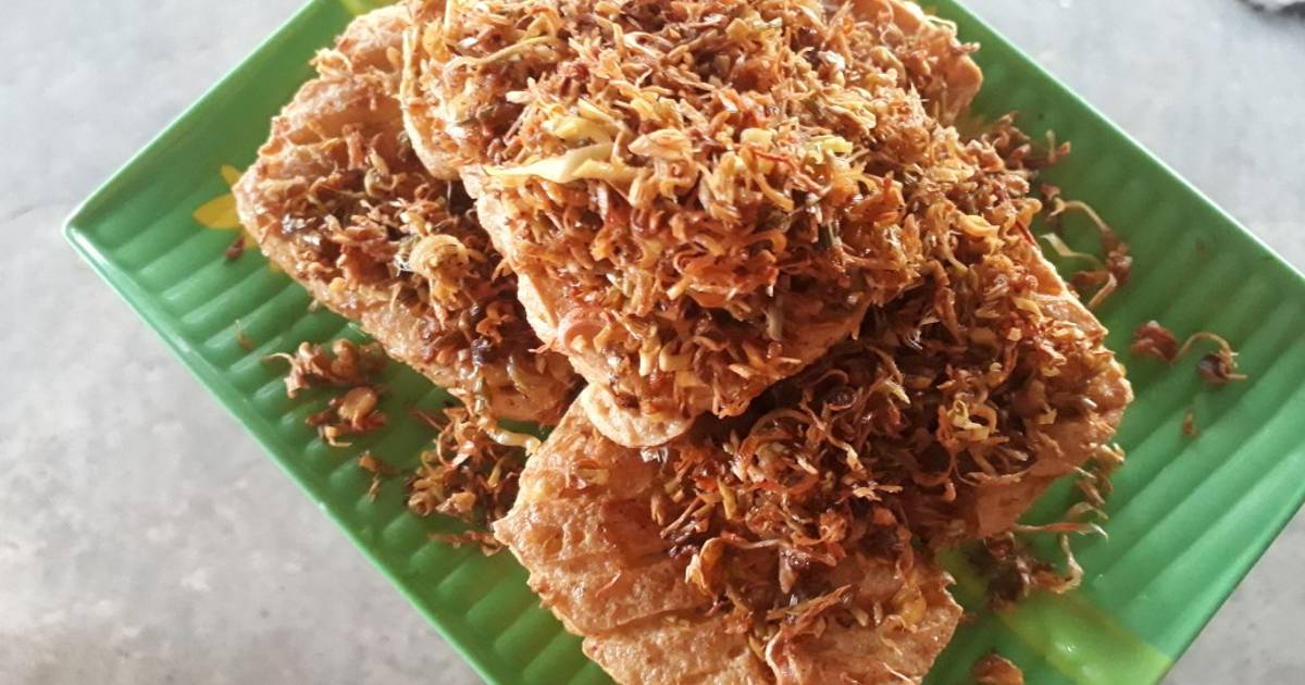 Đậu hủ chiên sả