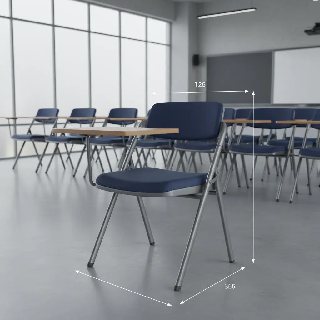 Ukuran Standar Kursi Lipat Kampus untuk Penataan Kelas