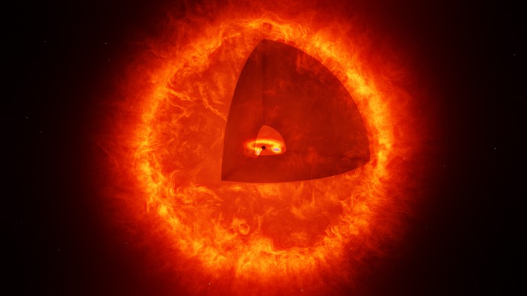 When a Black Hole Becomes a Star: What Does the Cosmos Teach Vairagya?