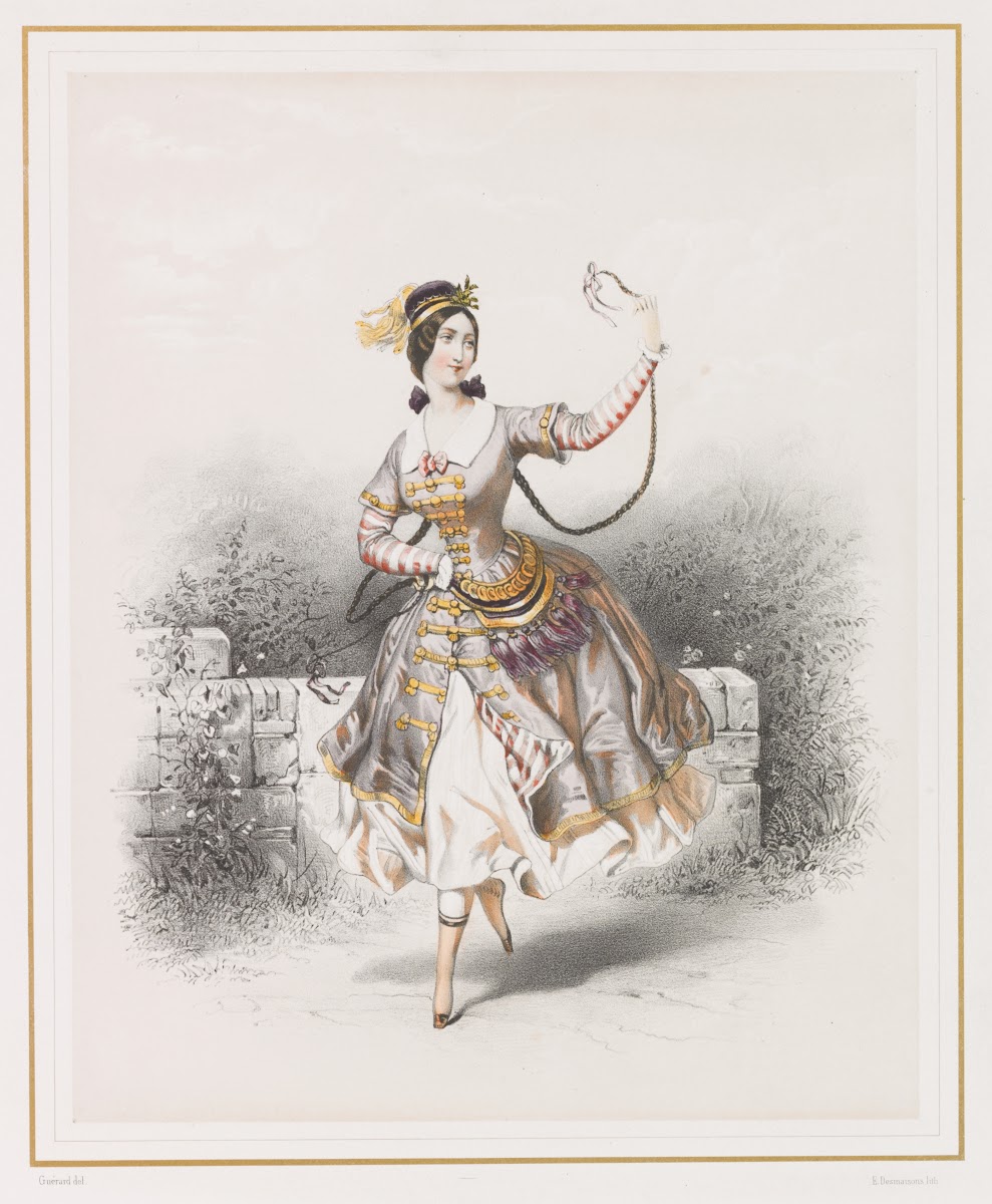 Mlle Dumilâtre La polka 1844