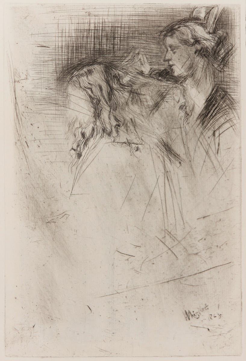 Brushing the Hair 1863