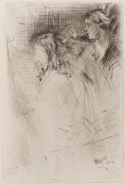 Brushing the Hair 1863