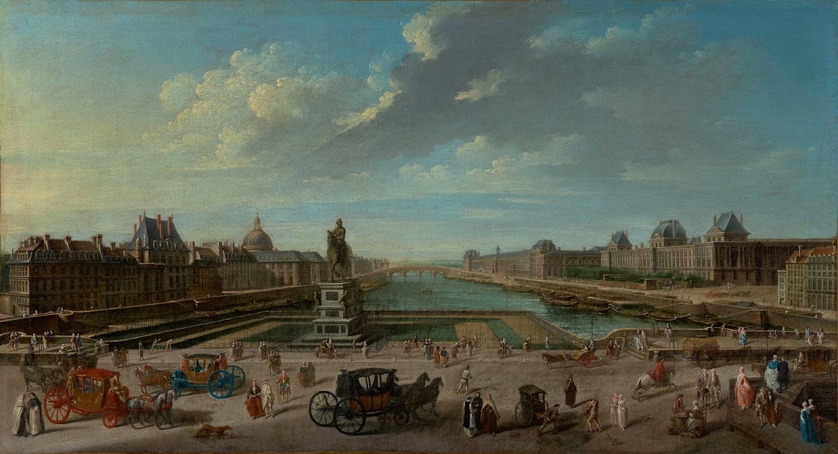 A View of Paris from the Pont Neuf 1763