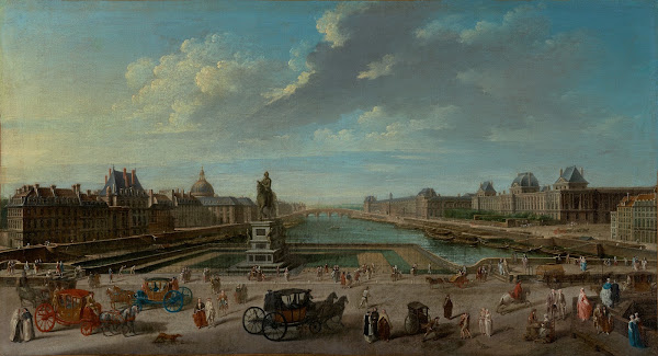 A View of Paris from the Pont Neuf 1763