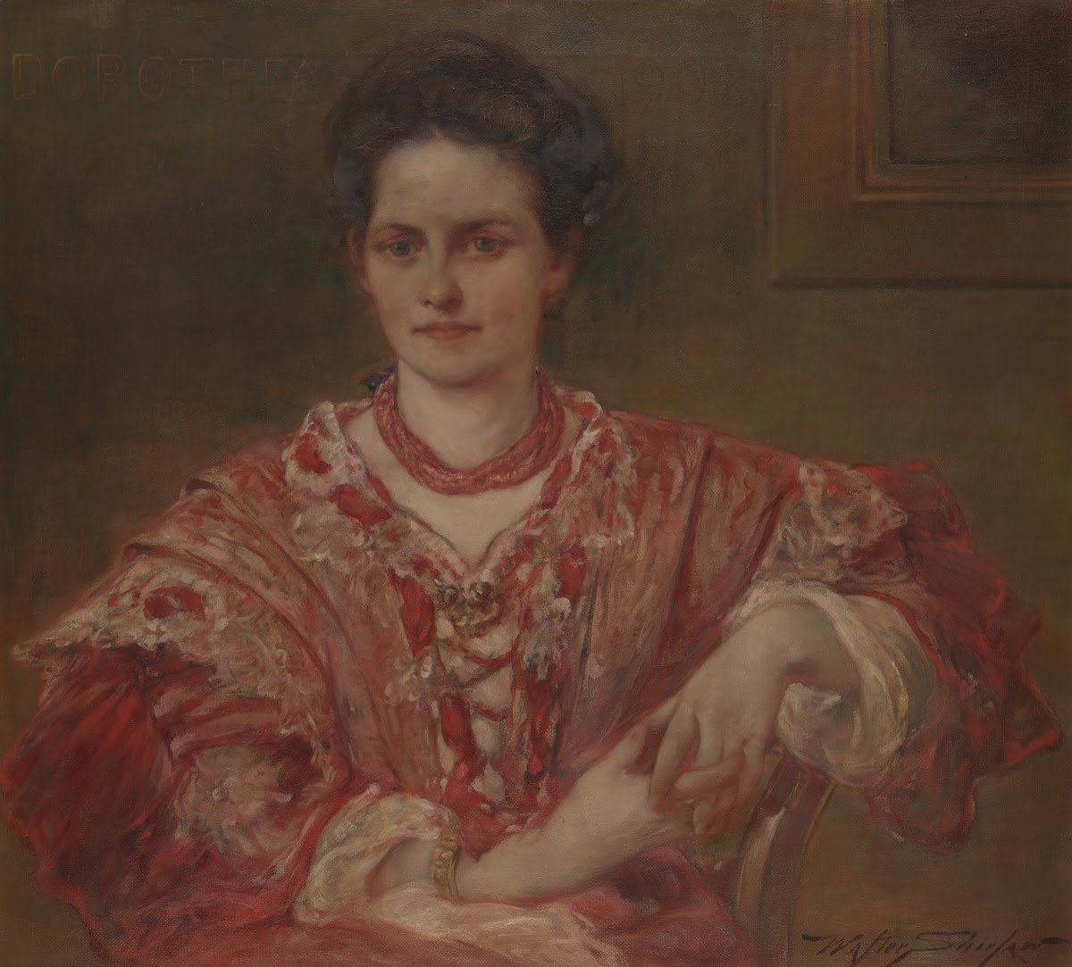 Portrait of Dorothea A Dreier 1908