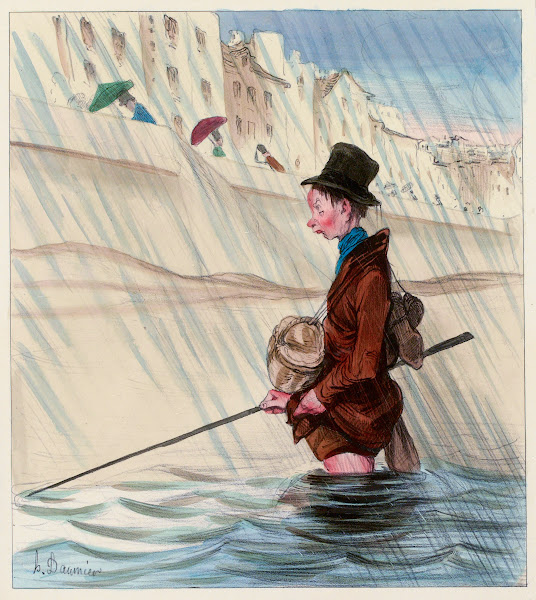 Le martin pêcheur sur Seine 1837 1838