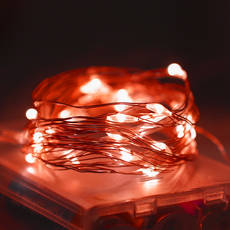 LED Copper Wire Light String for Interiors