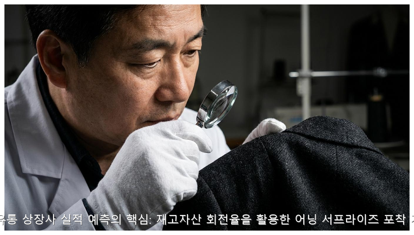 의류·유통 상장사 실적 예측의 핵심: 재고자산 회전율을 활용한 어닝 서프라이즈 포착 가이드 핵심 안내 및 분석 인포그래픽 (6)