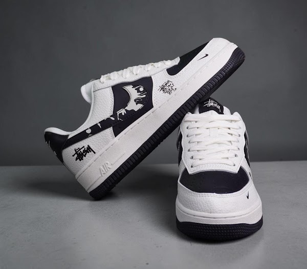 Nike AF1 Stüssy Blanco Negro