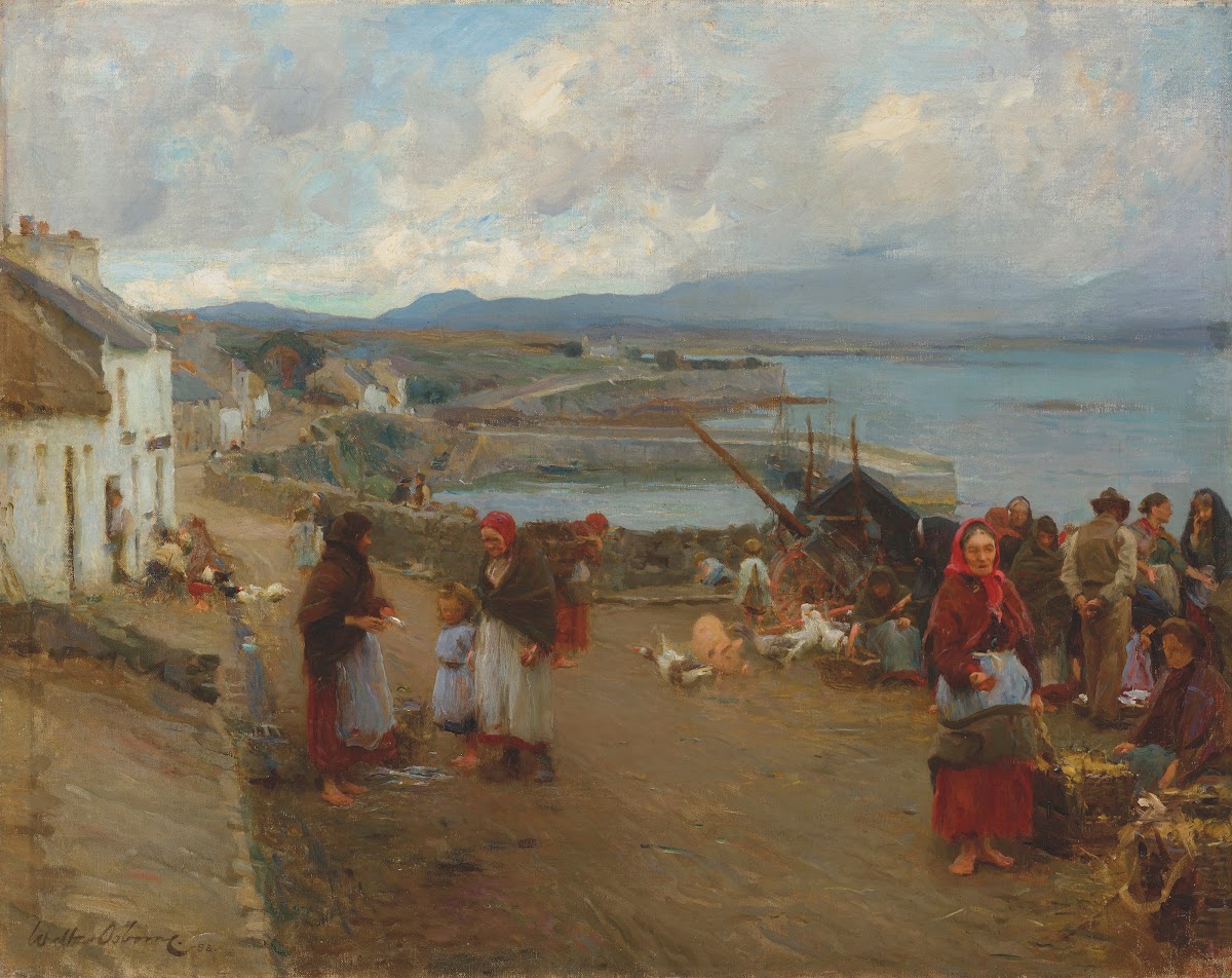 Life in Connemara a Market Day 1898