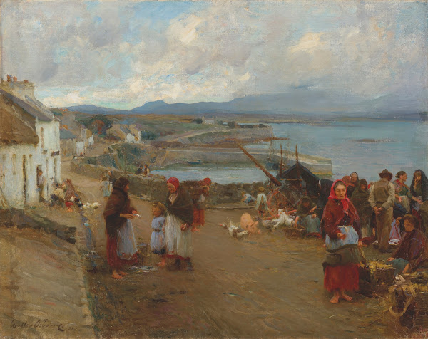 Life in Connemara a Market Day 1898