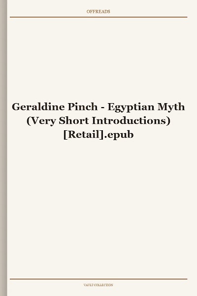 Egyptian Myth (Very Short Introductions)