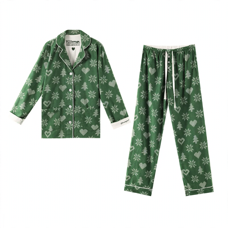 Women's loungewear made of brushed cotton