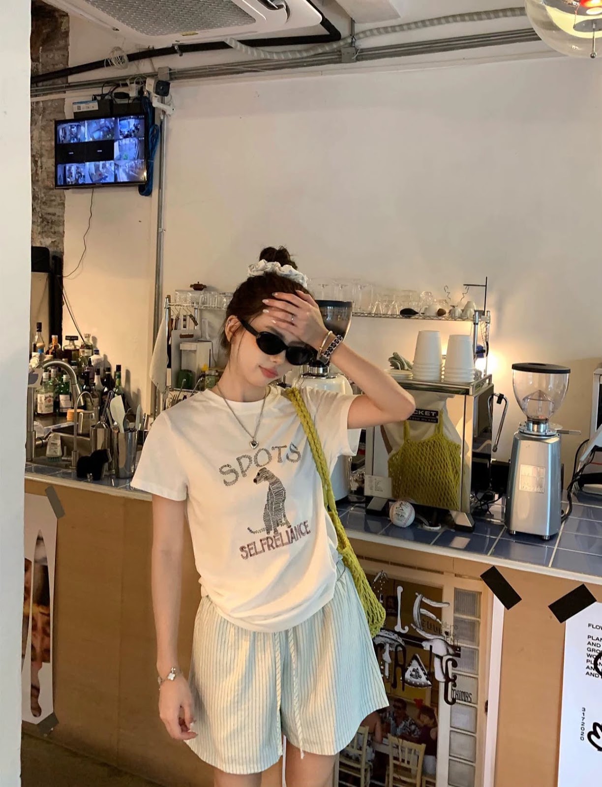 Áo thun ngắn tay cổ tròn in hình chú chó SPOTS XONXEN SHOP 88770 – Image 4