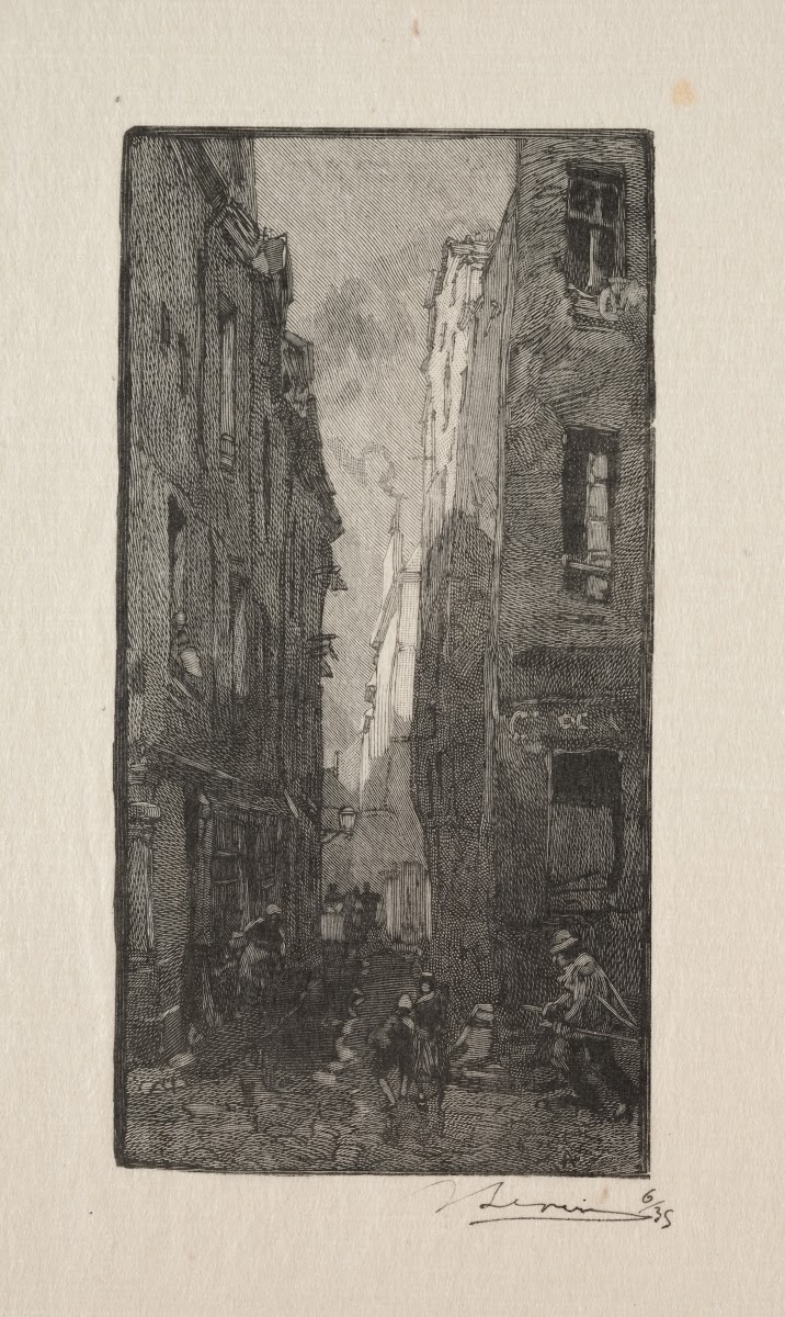 La Rue des Cordiers 1885