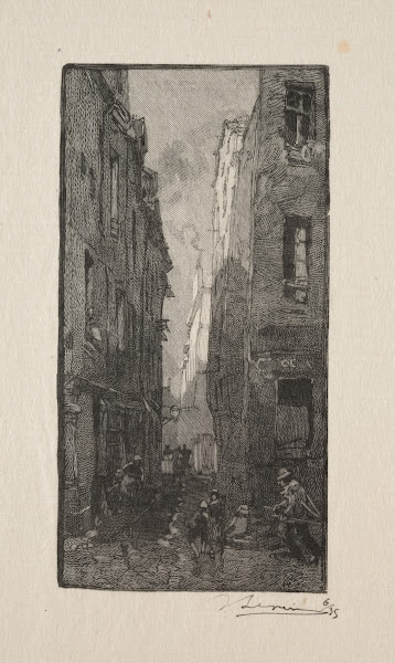 La Rue des Cordiers 1885