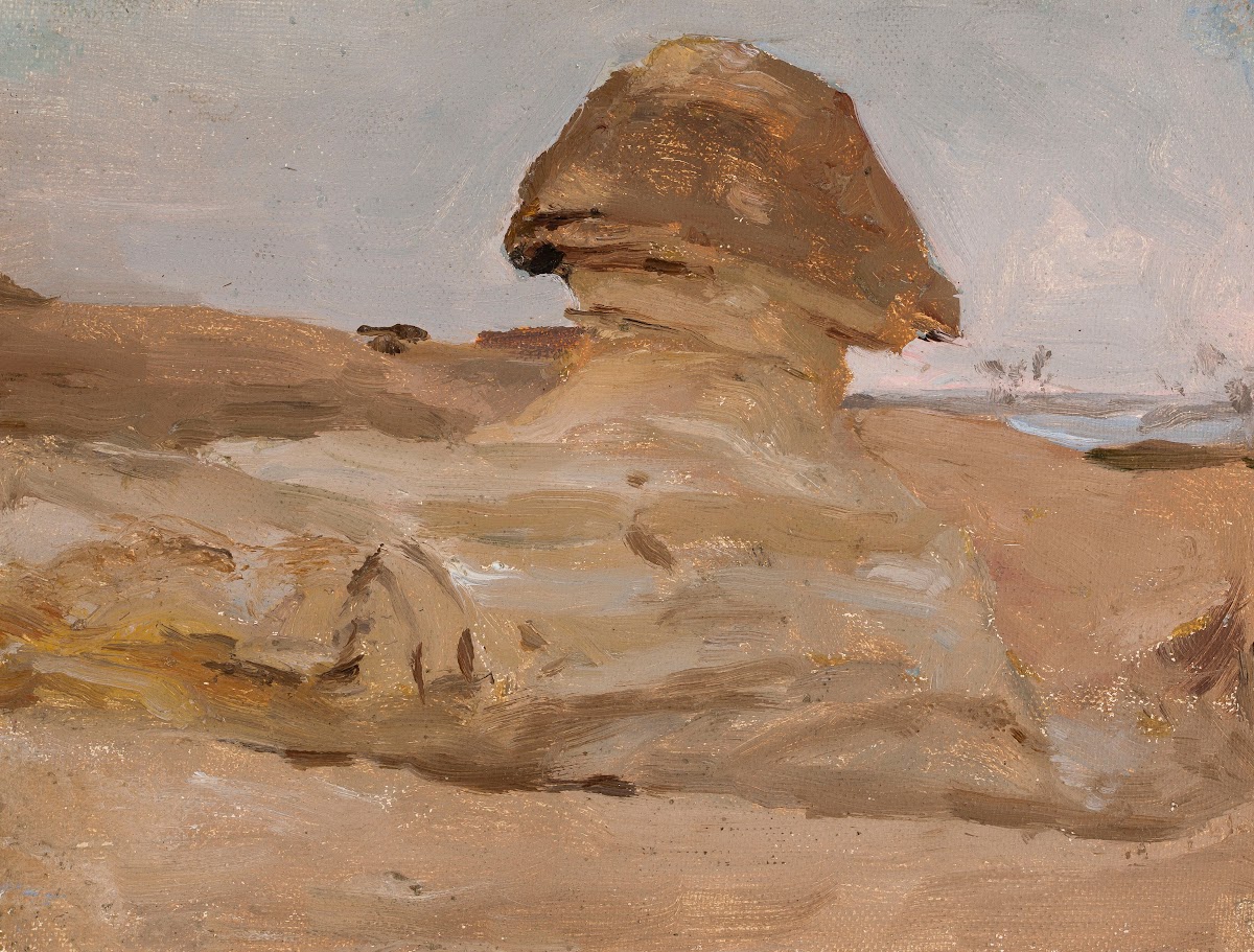 Sphinx From the journey to Egypt 1903