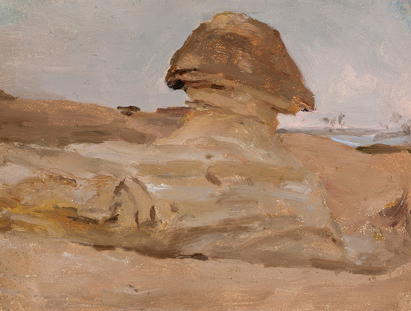 Sphinx From the journey to Egypt 1903