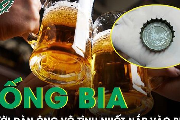 Người đàn ông vô tình nuốt nắp chai bia vào bụng khi say xỉn - Báo Sức Khỏe &amp; Đời Sống