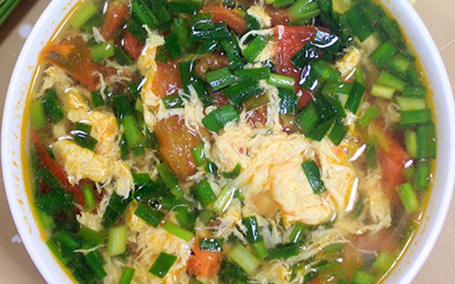 Canh Hẹ Nấu Trứng