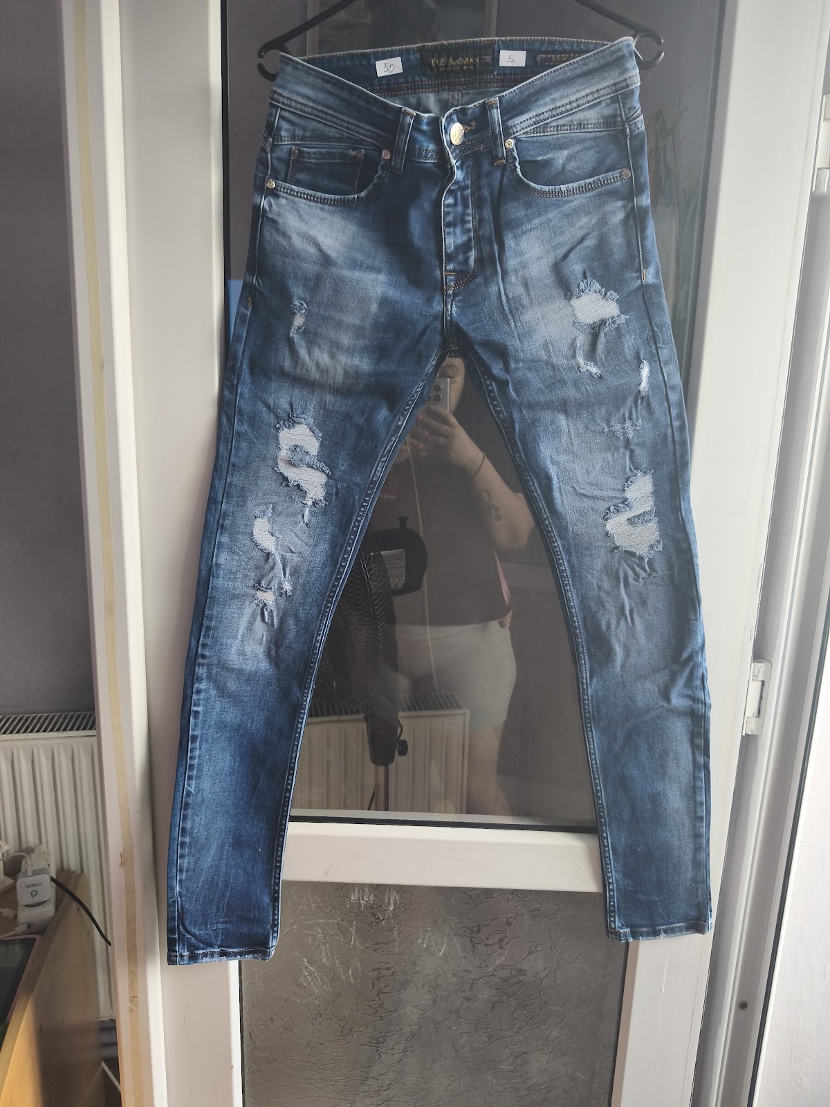 Blugi si Pantaloni - Pantaloni bărbați Pazara Man - S - albastră
