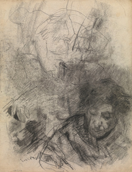 Woman with Downcast Gaze