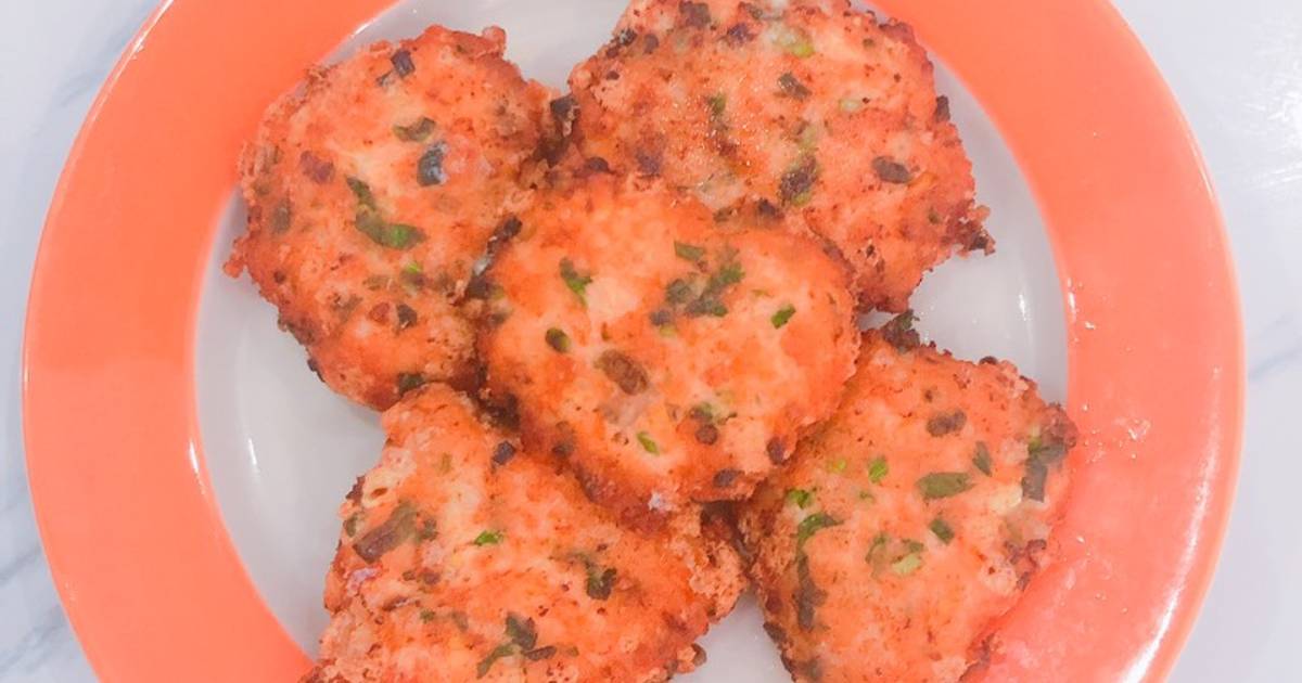 Chả cá hồi phomai