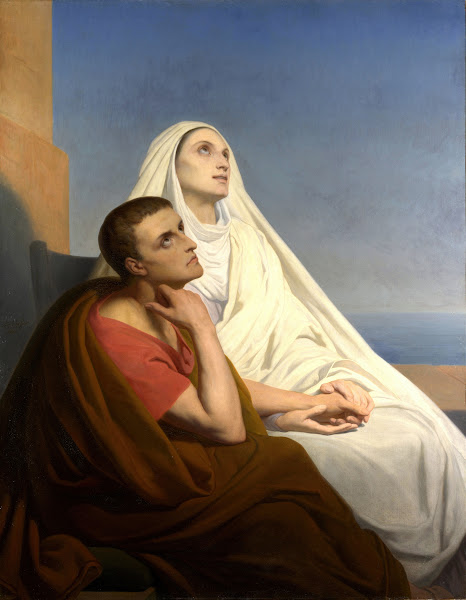 Saints Augustine And Monica 1854
