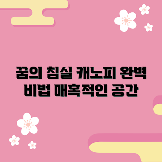침실캐노피, 침실 인테리어, 꿈의 공간, 캐노피 베드, 침실 꾸미기