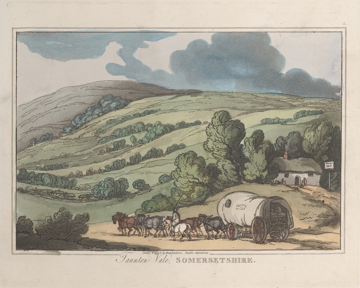 Taunton Vale Somersetshire 1822