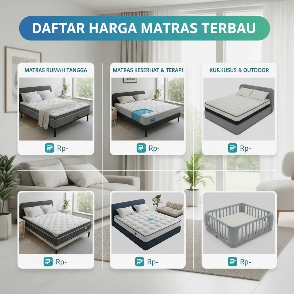 Daftar Harga Matras Terbaru untuk Berbagai Kebutuhan