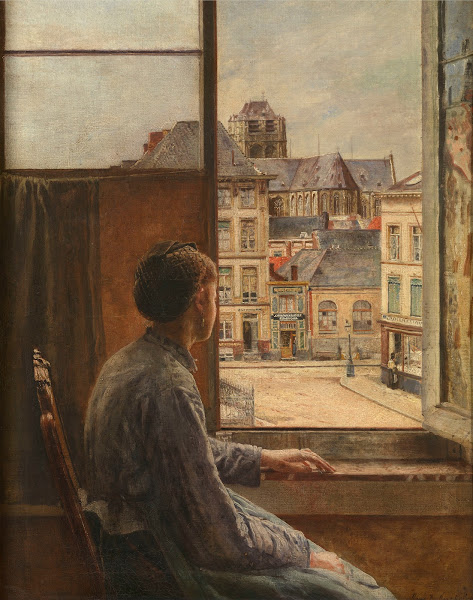 The Teniersplaats in Antwerp 1876