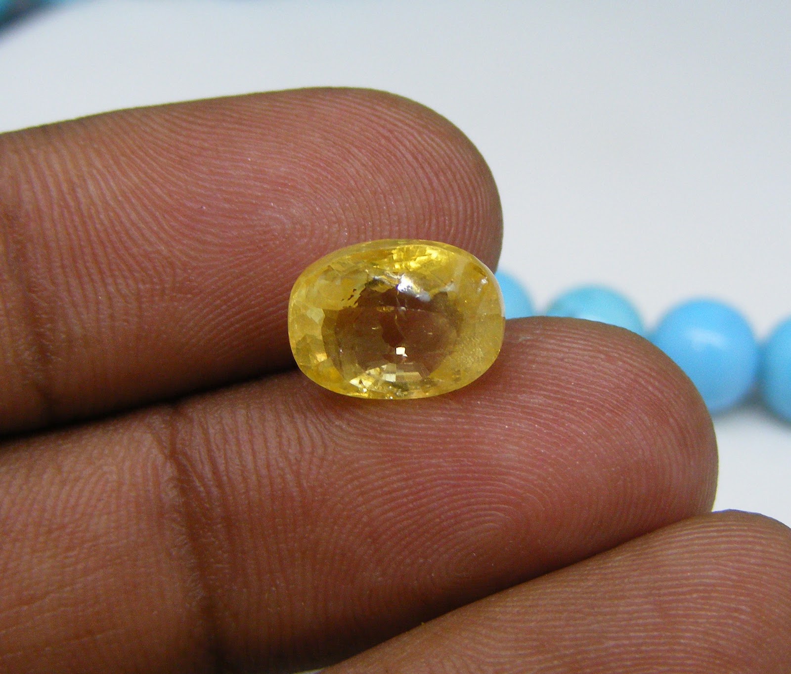 Natural Ceylon Yellow Sapphire 5.1cts