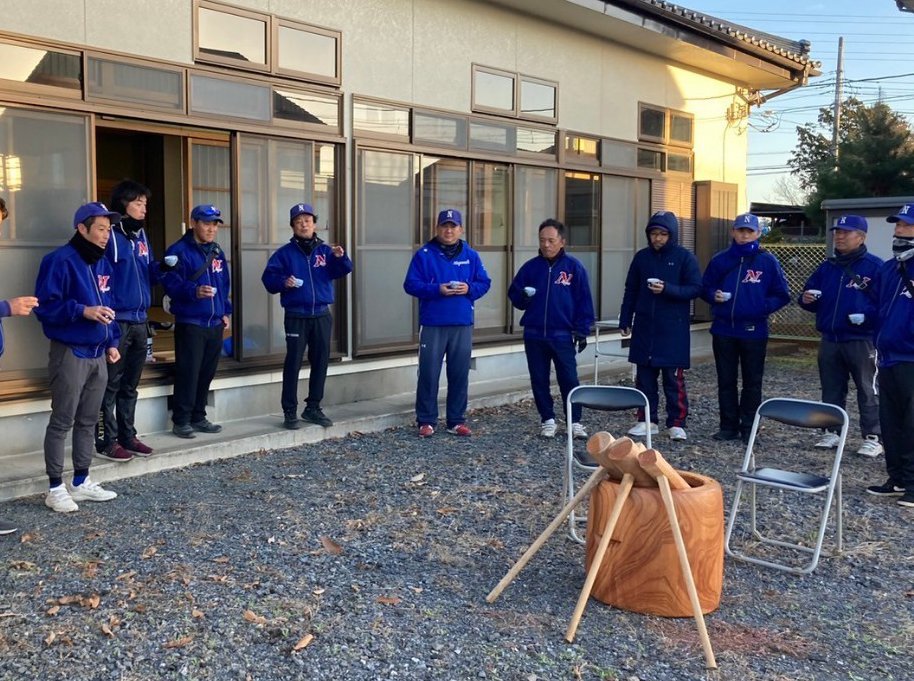 2023年度納会（餅つき）