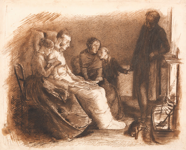 The Dying Man ca 1853