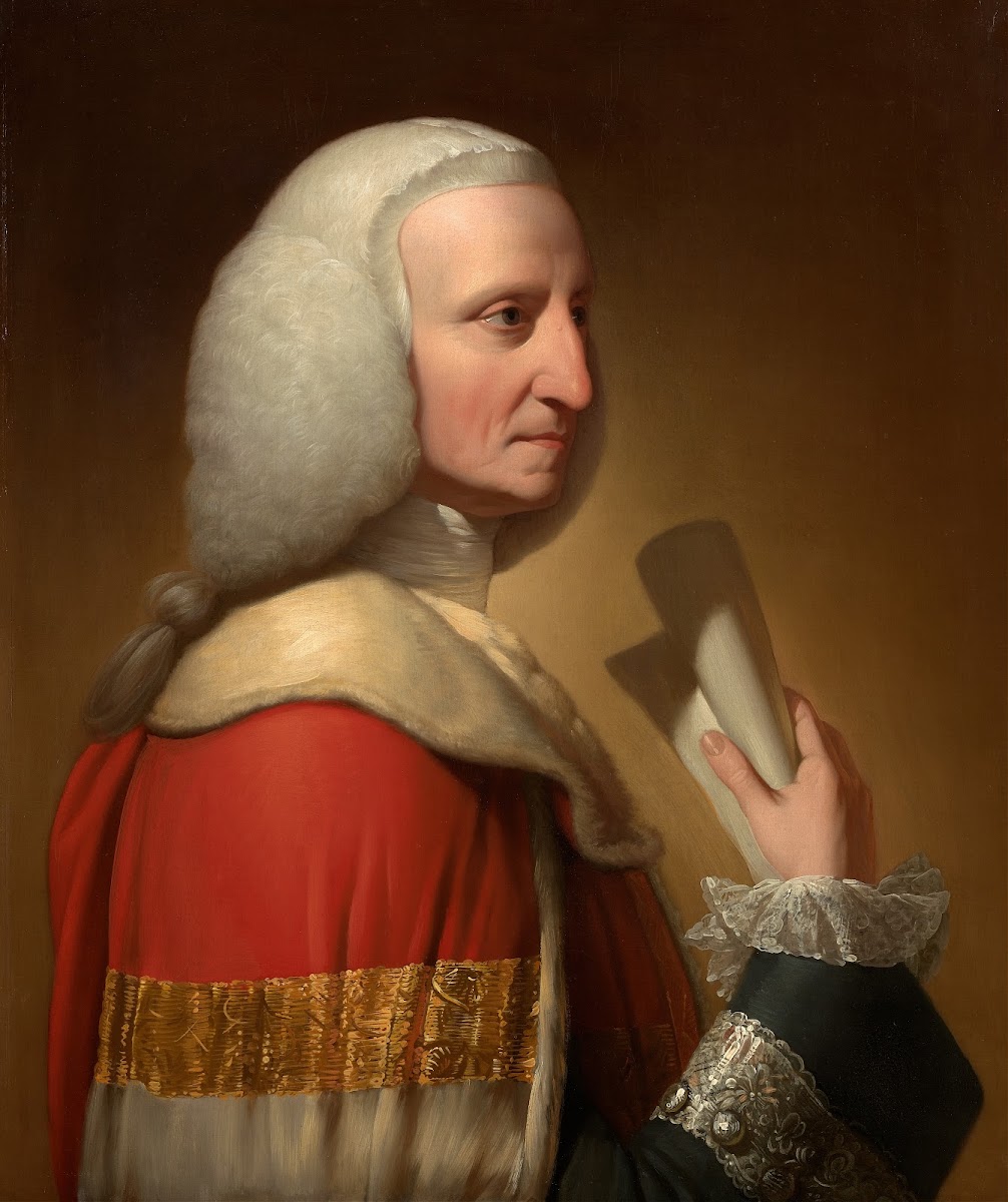 Portrait Of George First Lord Lyttelton c 1772