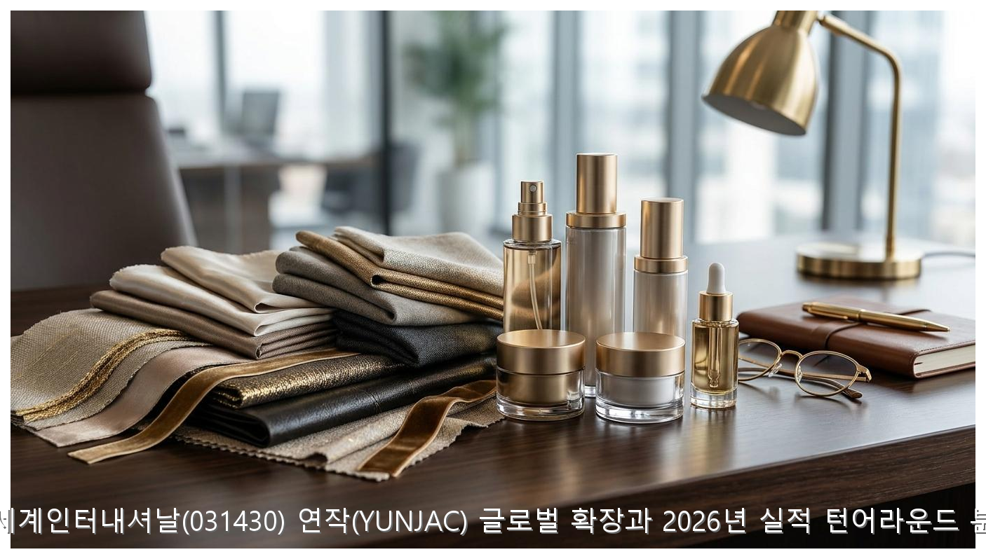 신세계인터내셔날(031430) 연작(YUNJAC) 글로벌 확장과 2026년 실적 턴어라운드 분석 핵심 안내 및 분석 인포그래픽 (5)