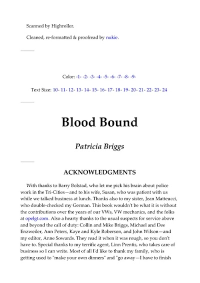 Briggs, Patricia Mercy 02 Blood Bound