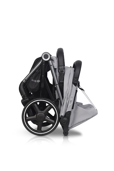 Stroller for twins Easy-Go Echo 2024 gray