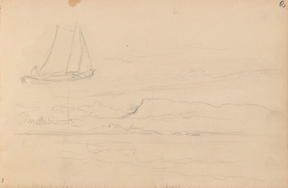 Båtstudie Kolsåstoppen 1873