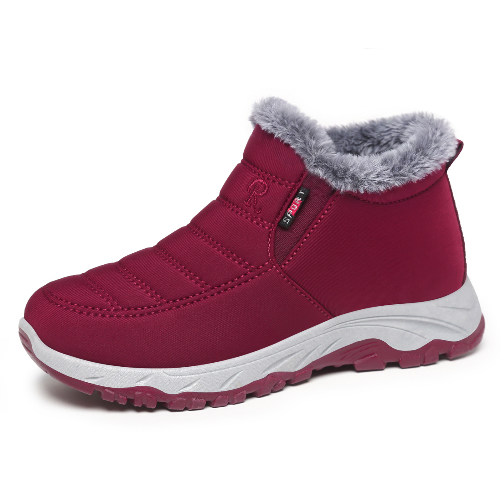 Insulated Unisex Winter Boots with Wool Blend Lining