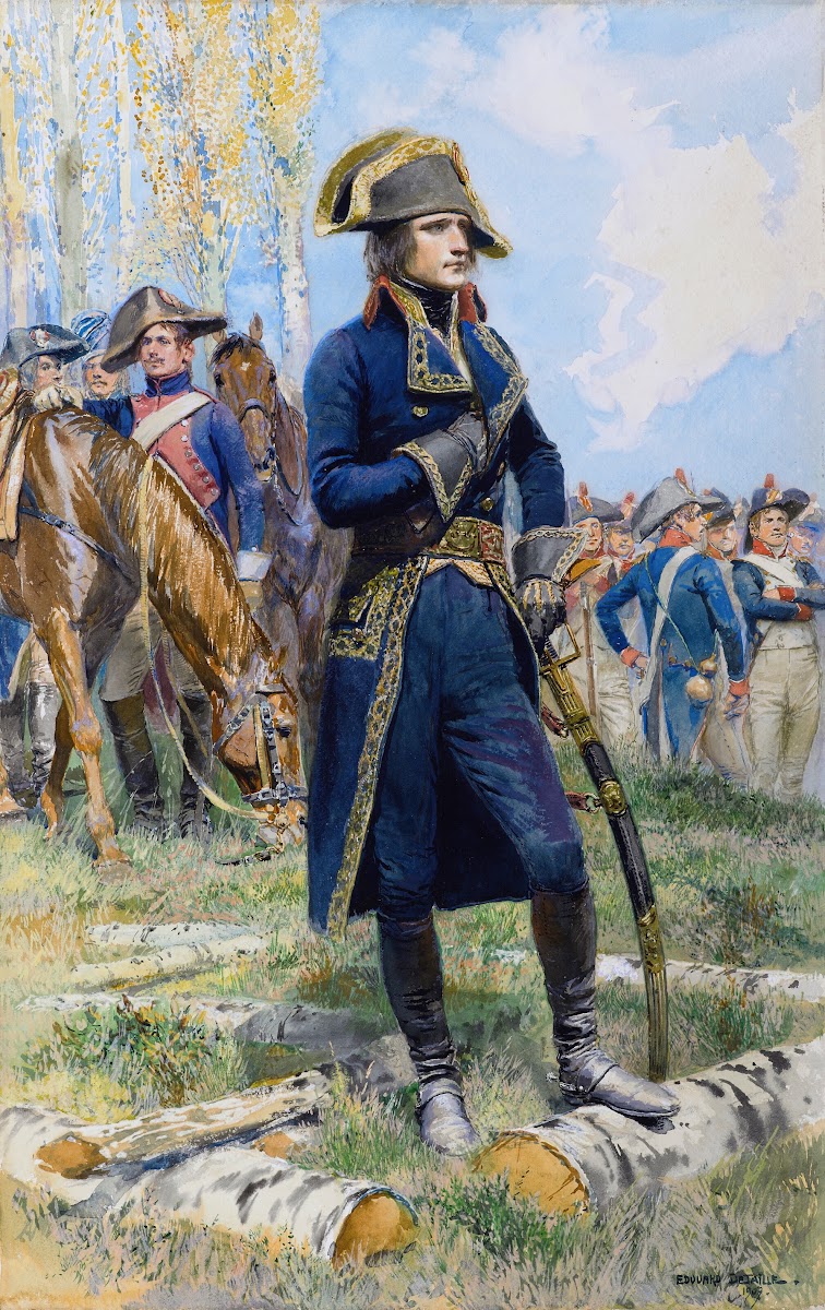 Napoleon with his Troops 1907