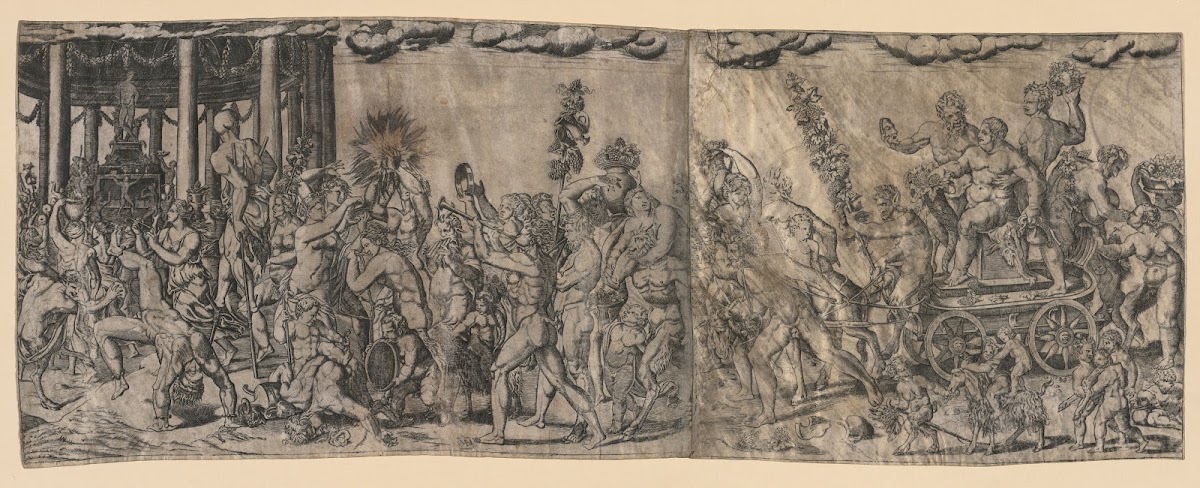 Bacchanalian Scene late 1500s early 1600s