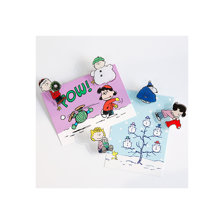 Acrylic Ornament Set (Snoopy & Friends Winter Edition)