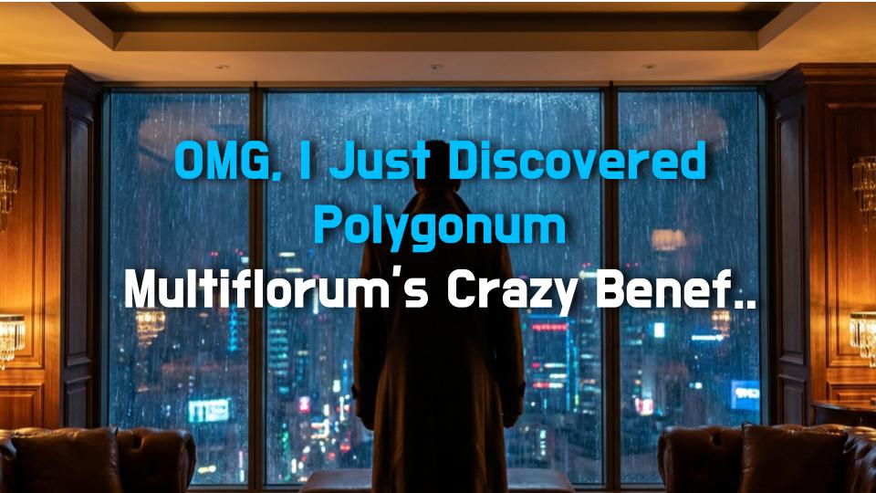 OMG, I Just Discovered Polygonum Multiflorums Crazy Benefits! From Black Hair to Anti-Aging, Its a Total Game-Changer!